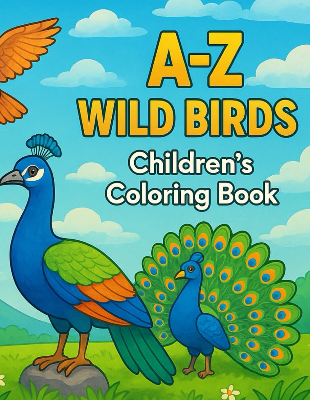 A-Z Wild Birds (Children's Coloring Books)