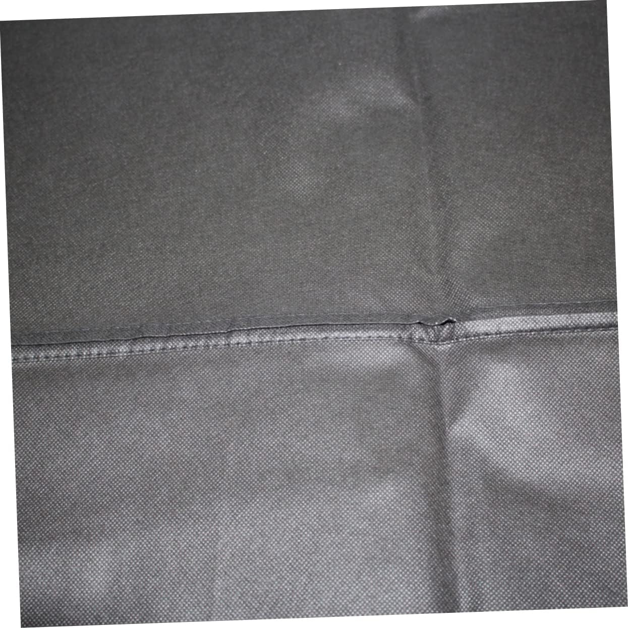 2pcs Dustproof Garment Covers for Suits Dresses Storage Bags Zipper for Home Travel Clothing Protector Black Non-woven