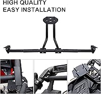 Vista 4 de SAUTVS Soporte de montaje de neumático de repuesto resistente para Can-Am Maverick X3, se adapta a neumáticos de hasta 32 pulgadas con recubrimiento