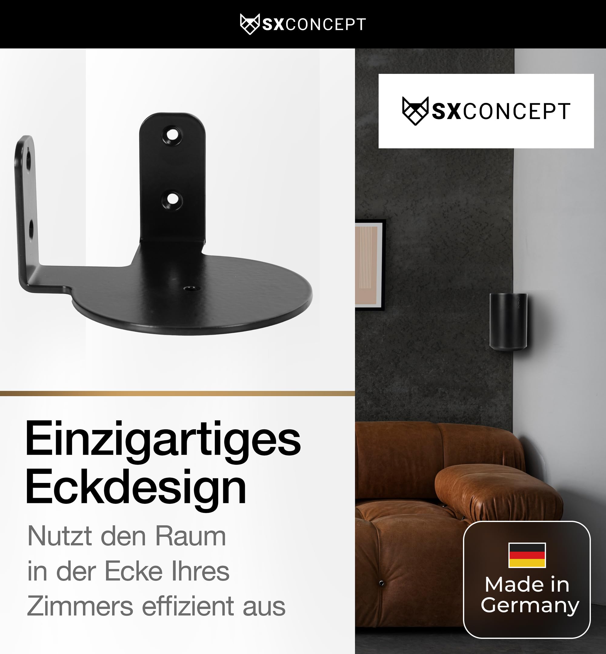 Wandhalterung für Sonos Era 300 weiß