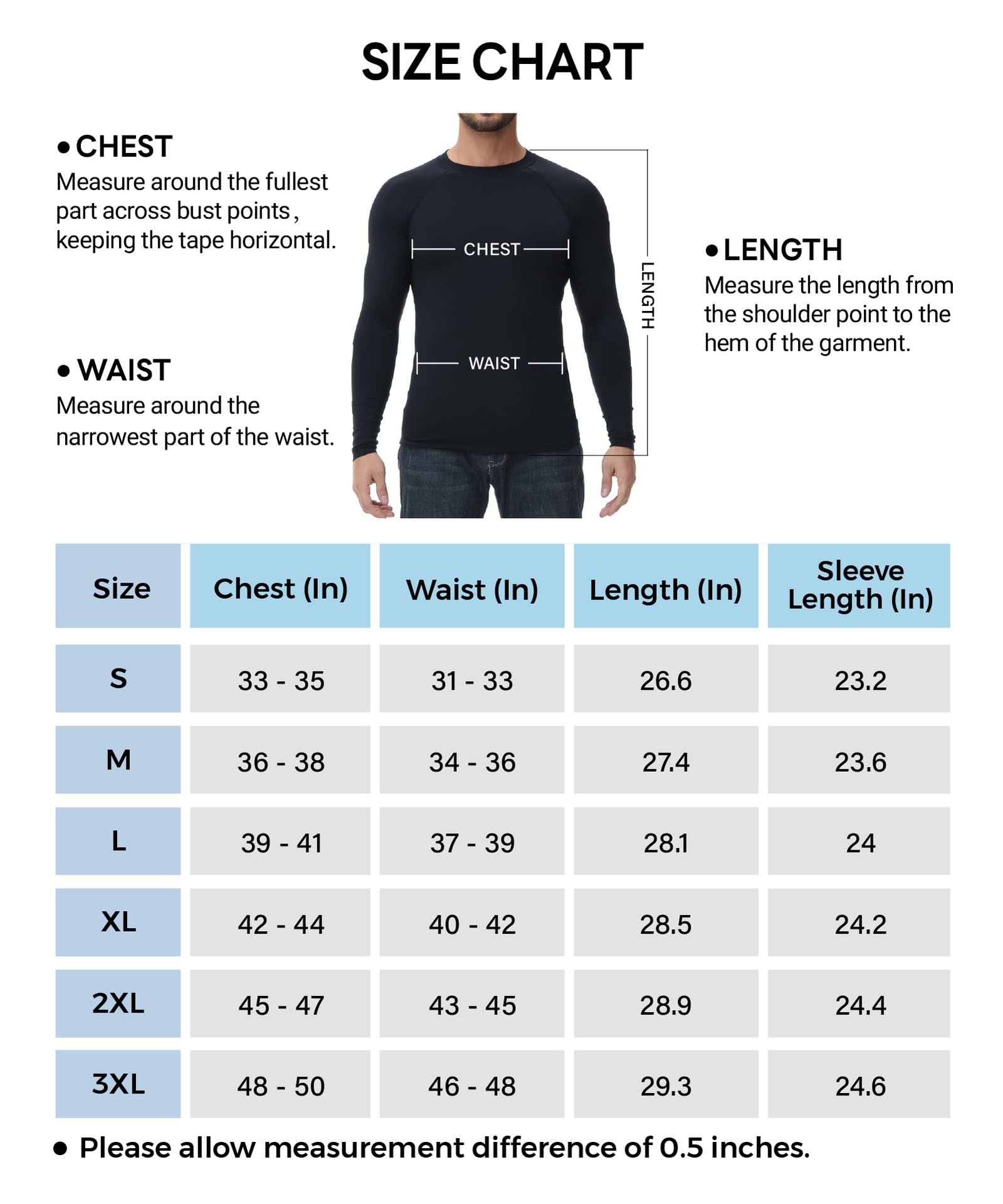 HUGE SPORTS Hauts Thermiques Homme sous Vetement Thermique Homme Manche Longue Doublure en Polaire