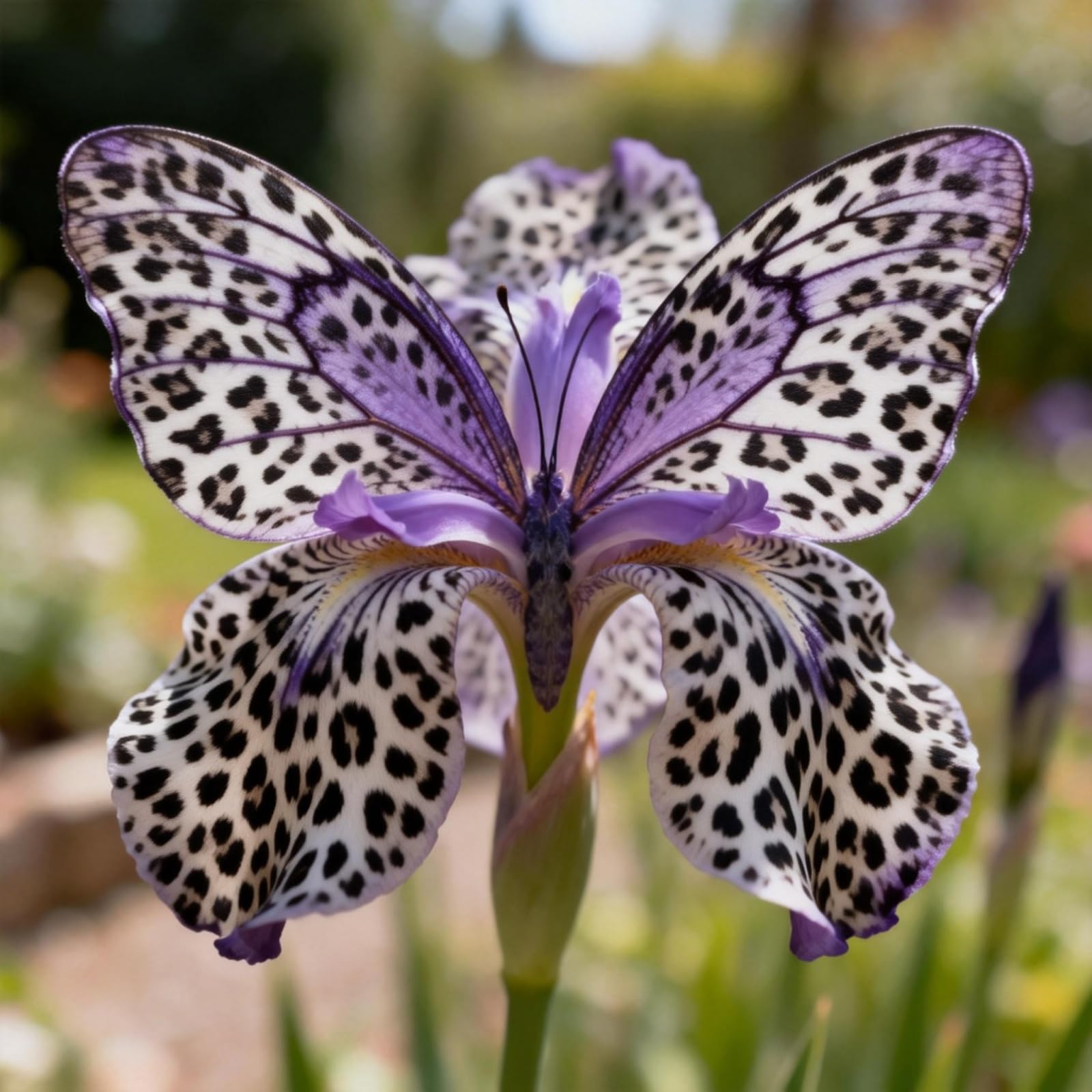 Butterfly Flower/Rare Perennial Iris Bulbs for Planting Now UK,Low Maintenance/Vibrant Floral Display/Garden Ornamental Flowers-Mix Color-4bulbs-C