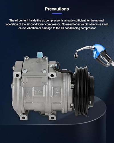Miniatura 95 de ECCPP Compresor de CA 1999-2003 apto para Chevrolet Tracker para Suzuki Vitara 2.0L compresor de aire acondicionado