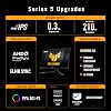 ASUS TUF GAMING VG27AQ5A 27 FAST IPS 2560x1440 0.3ms 210Hz 300cd DP HDMI USB مكبر صوت VESA 3YEAR EYECARE،خالي من الوميض، شاشة ذات ضوء أزرق منخفض