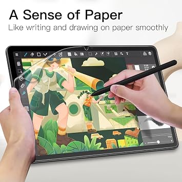 Samsung Galaxy Tab S10 Fe 10.9 2025 Tablet Compatible Paper Like Screen Protector Paper Feeling Flim
