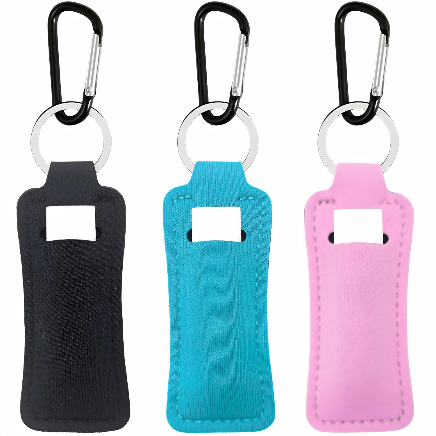 KUKEANVO Praktischer Lippenpflege-Schlüsselanhänger mit Clip – Stylischer Halter für Lipgloss,Lippenstift oder Balsam | Organisiert für Handtasche