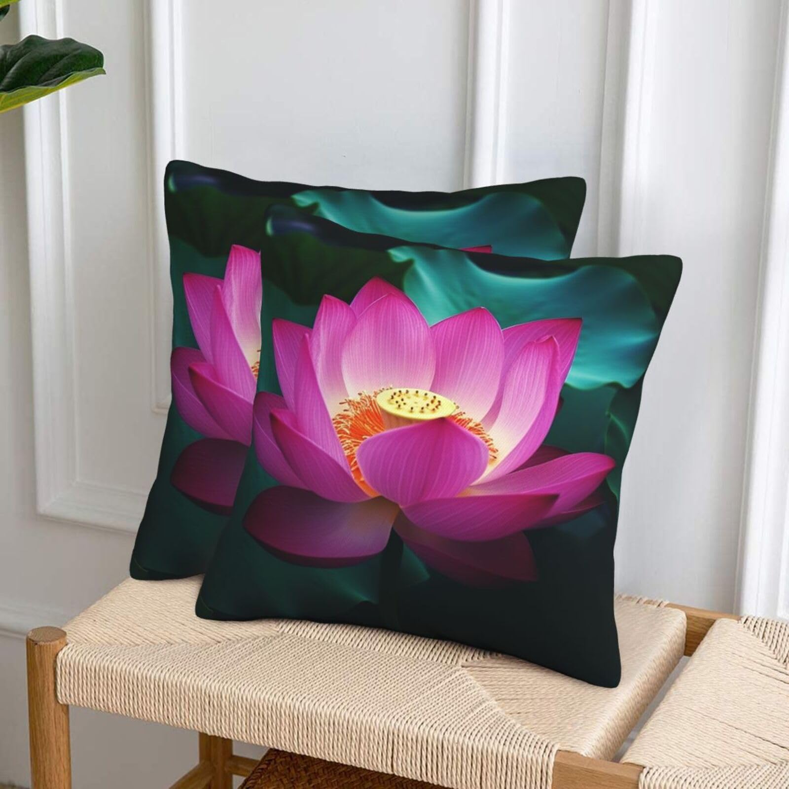Amazon.com: WSOIHFEC Throw Pillow Cover Set of 2 Modern Square