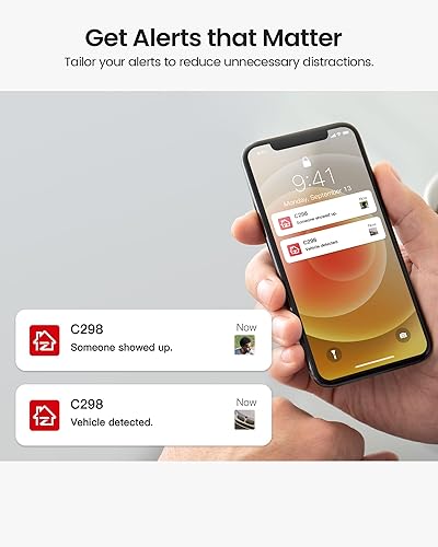 Miniatura 6 de ZOSI C298 SE 6MP Dual-Lens (4MP+2MP) con cable WiFi PT Cámara de seguridad enchufable al aire libre, cámara panorámica de visión 360, detección de