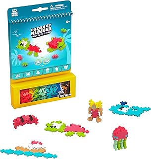 Comprar PLUS PLUS - Bloque de Actividad para niños, 125 Piezas, Tema océano y Animales Marinos, Juego de construcción Infantil a Partir de 5 años, Juguete Educativo y juguetón para niña y niño