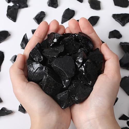 Miniatura 5 de MAIBAOTA Cristales Naturales a Granel Piedras de Cristal Curativo en Bruto de 1" Piedras Preciosas en Bruto Rugosas para Tamboreado, Pulido, Corte