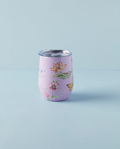 Miniatura 4 de Lenox 895740 Butterfly Meadow Lavanda Vaso de vino de acero inoxidable