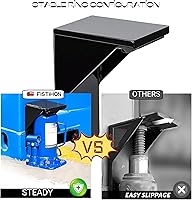 Vista 2 de Upgrade Shipping Container Jack Lug, with Limiter Jack Leveling Attachment, Storage Container Leveler Booster for Shipping Container Homes, Jacking