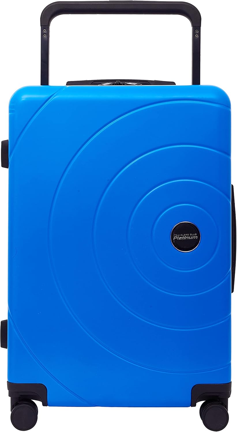 Travelers Club Odyssey Luggage Set, Blue, 20" CarryOn