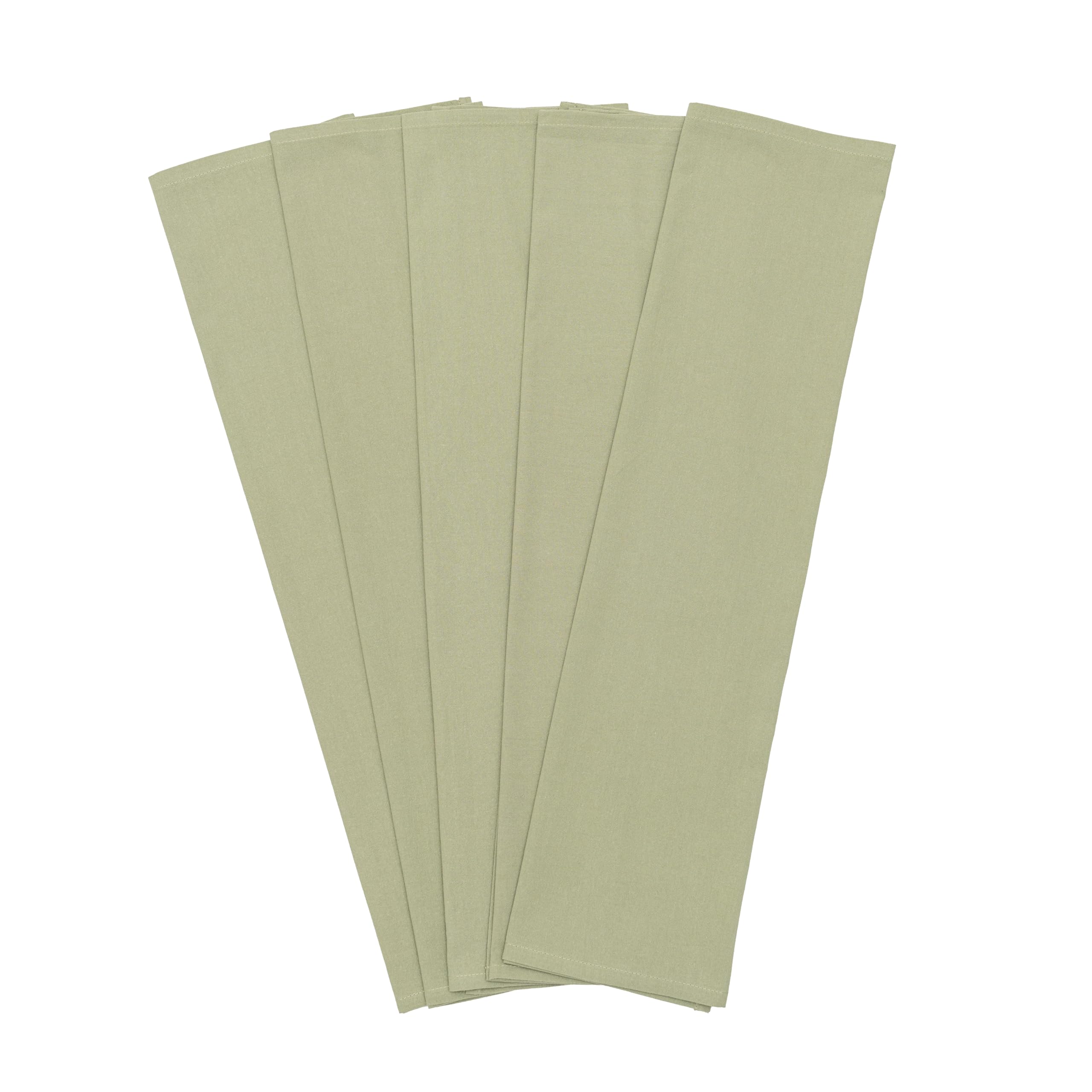 Lot De 5 Torchons De Cuisine 100% Coton Éponge Beige – Ultra Absorbants, Séchage Rapide 45x65 Cm Öko-Tex