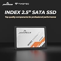 Vista 2 de Timetec 256 GBx2 (paquete de 2) SSD 3D NAND SATA III 6Gb/s 2.5 pulgadas 7mm (0.28") Velocidad de lectura de hasta 550 MB/s SLC Cache Boost Unidad