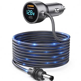 Starlink Mini Car Charger,Starlink Mini Car Adapter, 3-in-1 DC Power Cable with 12V-48V Cigarette Lighter Adapter,PD 30W + USB-A 30W + DC 72W Car Power Supply for Trucks, RVs, Boats(16.5Ft) - Amazon product rated Grade B