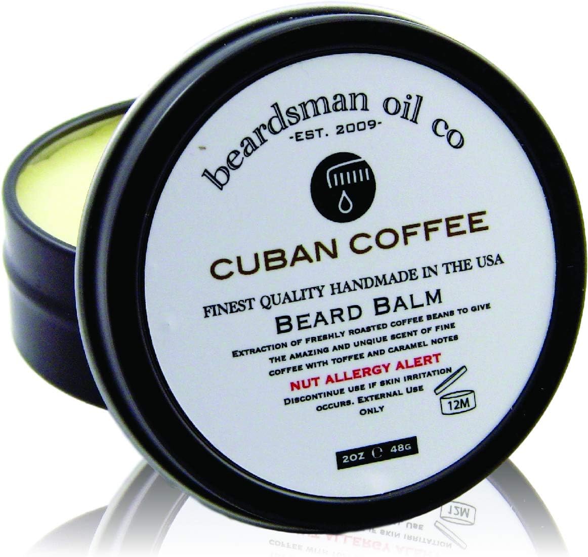 Beardsman Oil Co Beard Balm- Cuban Coffee 2oz