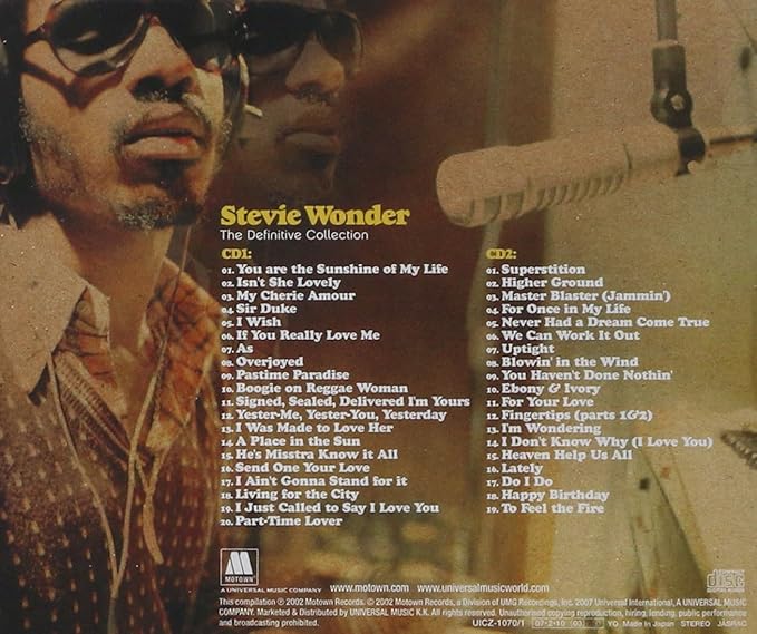 Amazon ベスト コレクション The Definitive Collection スティーヴィー ワンダー クラシックソウル ミュージック Amazon ベスト コレクション The Definitive Collection スティーヴィー ワンダー クラシックソウル ミュージック