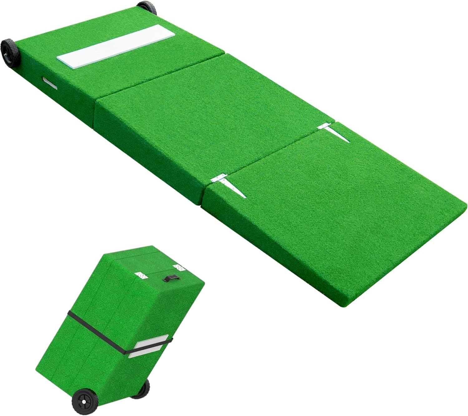 KuiBonu Pitching Mound, Baseball Pitcher's Mound with Pitching Rubber, Antifade