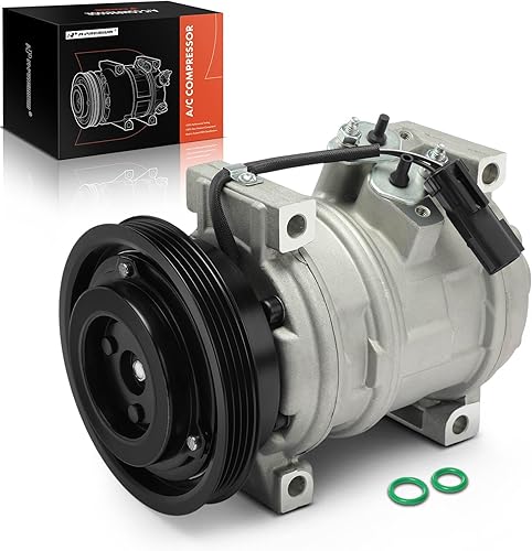 A-Premium Compresor de A/C con embrague compatible con Chrysler PT Cruiser 2001-2010, Dodge Neon 2003-2005, SX 2.0 2003-2005, transmisión manual de