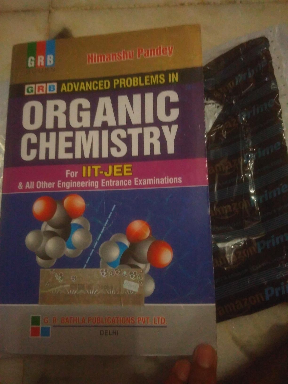 GRB ADVANCED PROBLEMS IN ORGANIC CHEMISTRY BY HIMANSHU PANDEY : Amazon.in