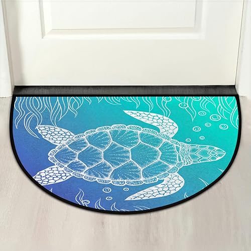 Miniatura 261 de Pardick Money - Tapete semicircular de billete de 100 dólares, antideslizante, duradero, lavable, para sala de estar, dormitorio