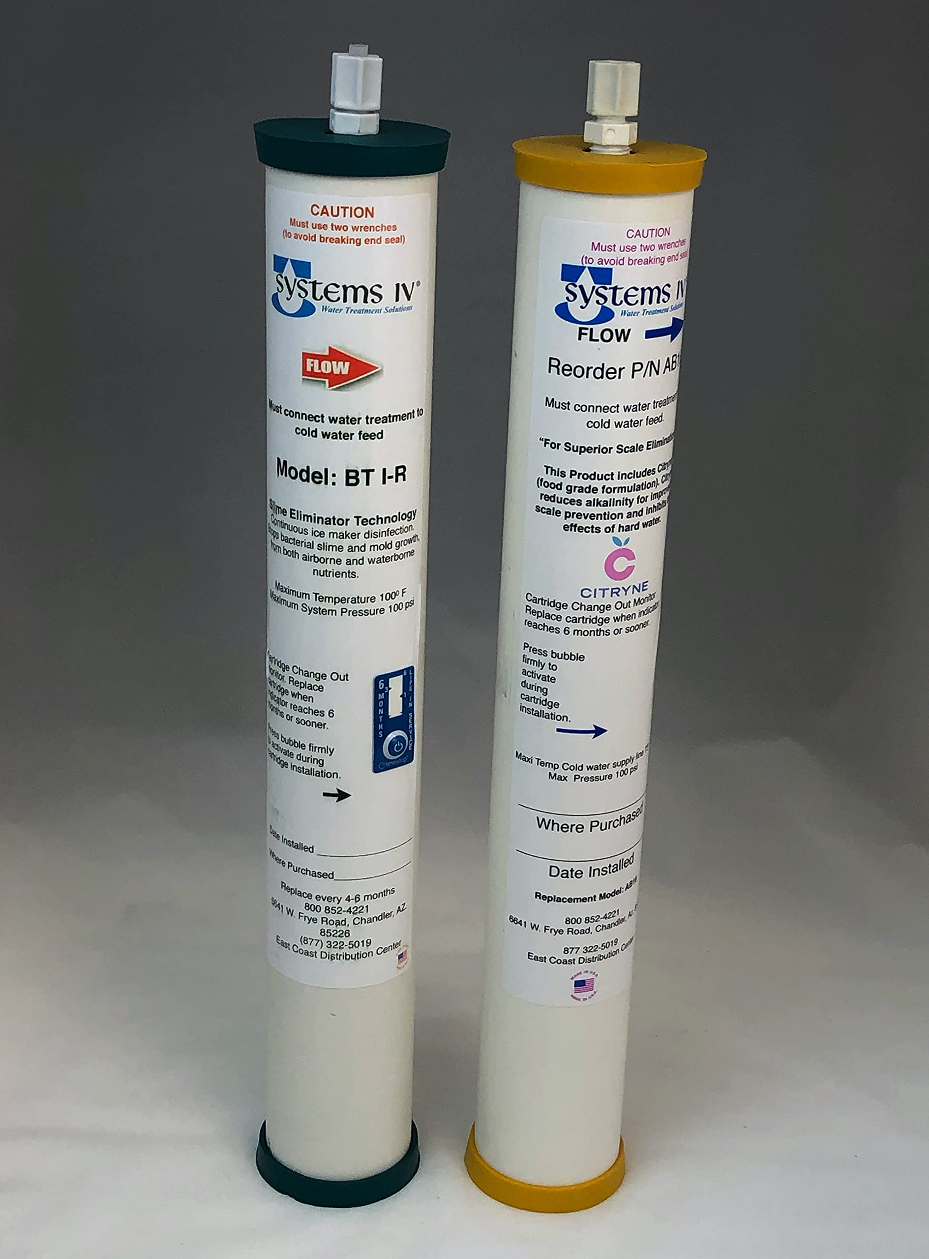 Systems IV Mold AB16 CL16 Ice Machine Cartridges