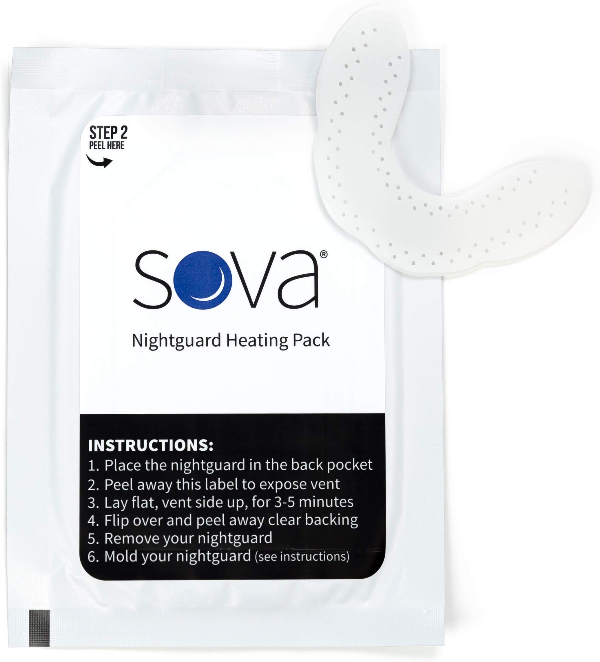 SOVA Aero Night Guard Custom-Fit Dental Mouth Guard and Molding Heat Pack