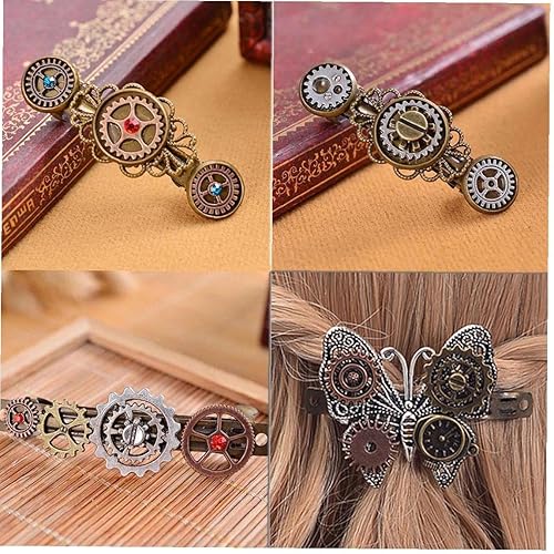 Miniatura 2 de Pinzas para el pelo vintage, pasadores Bobby Pin Retro Court Gothic Clip para el pelo para niñas y mujeres