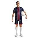 YOURJERSY Paris 2025-26 Personalized Home Football Jersey | Custom Name & Number Midnight Blue Club Shirt | Lightweight Dry-Fit Fan Paris Club Football Tshirt Supporter Soccer Teamwear Men Women gallery image