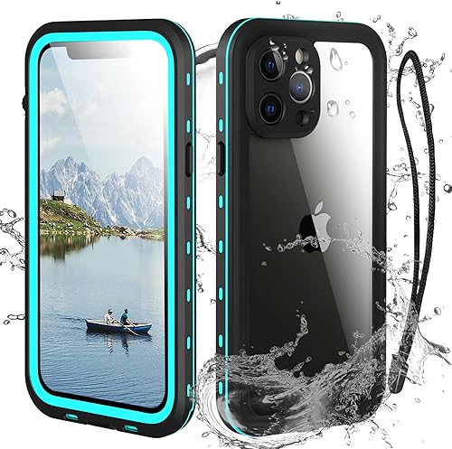 Miniatura 13 de Funda para teléfono impermeable Compatible con iPhone 17 Pro, funda de cuerpo completo IP68 impermeable a prueba de golpes y polvo con protector de