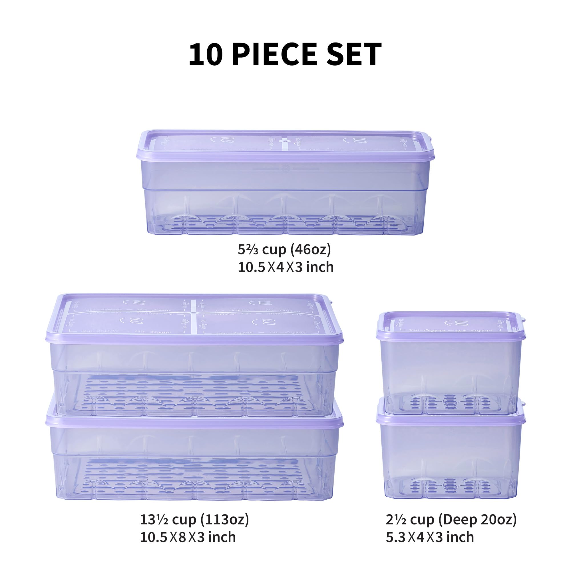 Pastry Chef's Boutique French Macaron Complete Storage Freezer Boxe - Large Storage Box and 4 Macarons Trays - Stores 70 macarons - 2 Sets