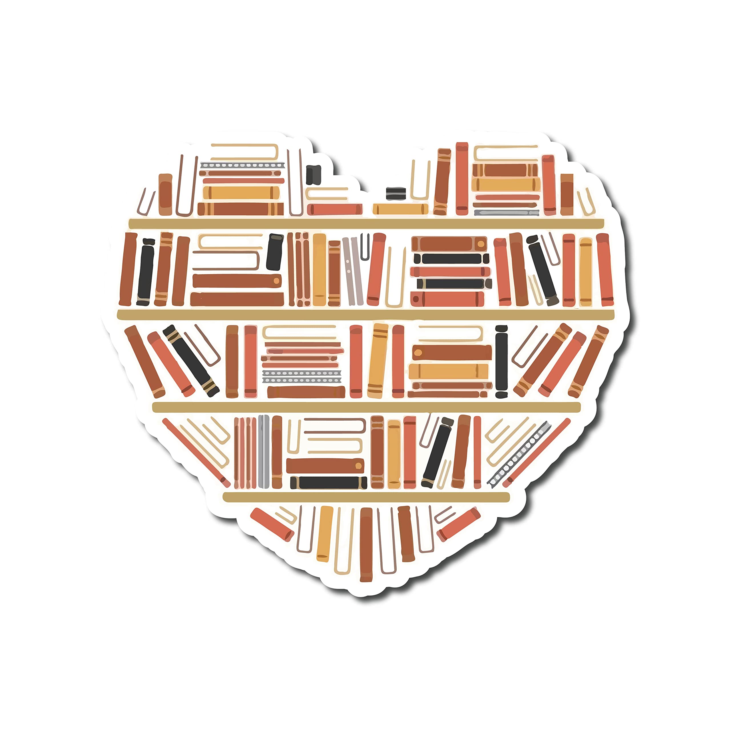 woopme® Book Love Stickers for Laptop Car Kids Printed Multicolor Sticker (Laptop 10 cms) (B0C4PRCL45) Amazon Price History, Amazon Price Tracker