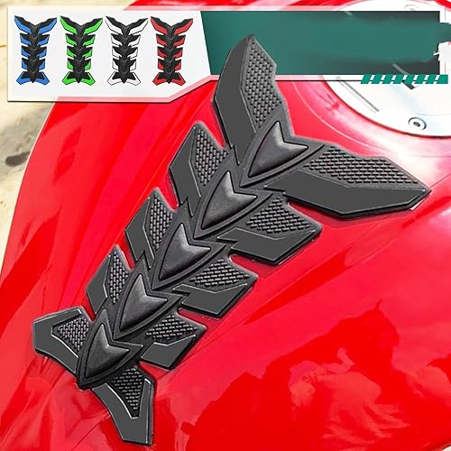Miniatura 2 de Fuel Tank Sticker Decal for Kawasaki Sticker Universal Tank Pad Rubber Protector Cover Decals Z800 Z900 Z1000 Z650 Ninja 750 600 400 Z750 Accessorie