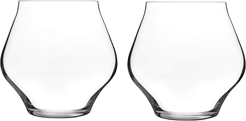 Miniatura 3 de Luigi Bormioli Supremo 1128102 Pinot Noir - Copas de vino sin tallo, 15.25 onzas, transparentes, 1128102