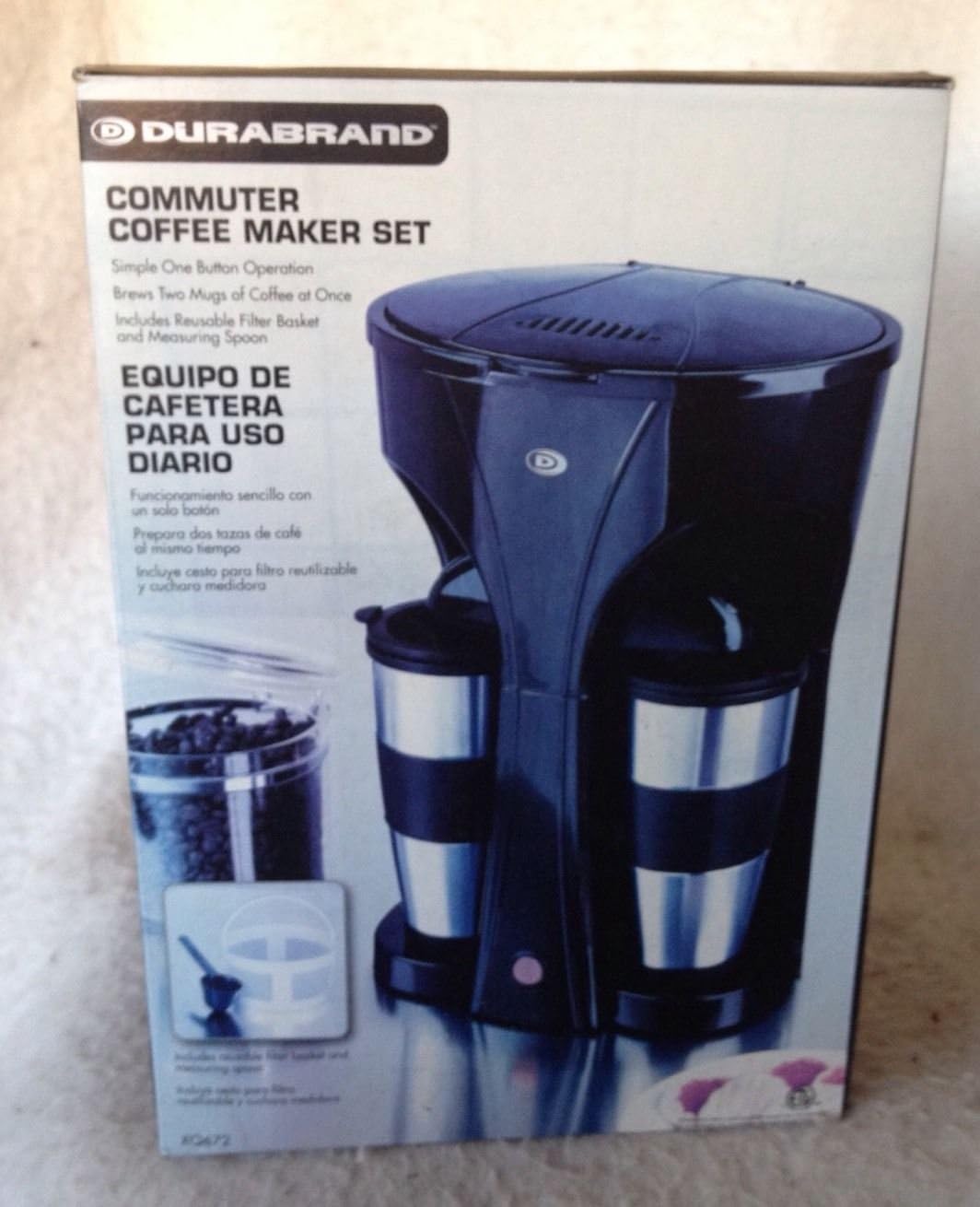 Cafetera Durabrand - 6 Tazas