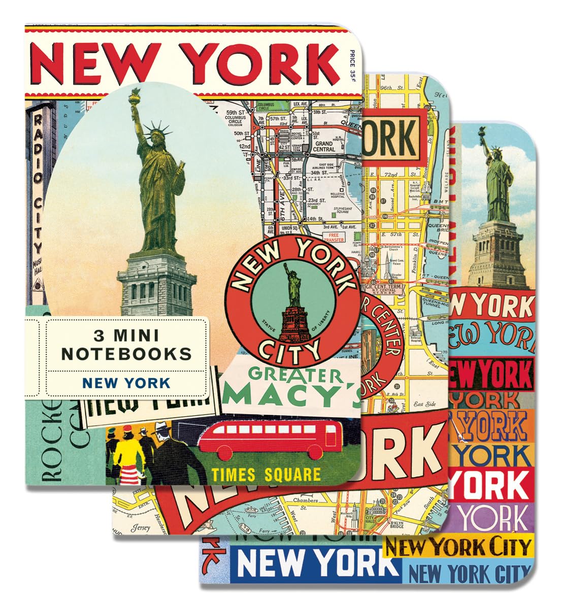 Cavallini & Co. New York Mini Notizbuch