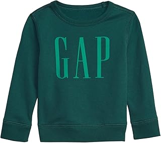 GAP baby-boys Logo Crewneck Sweatshirt
