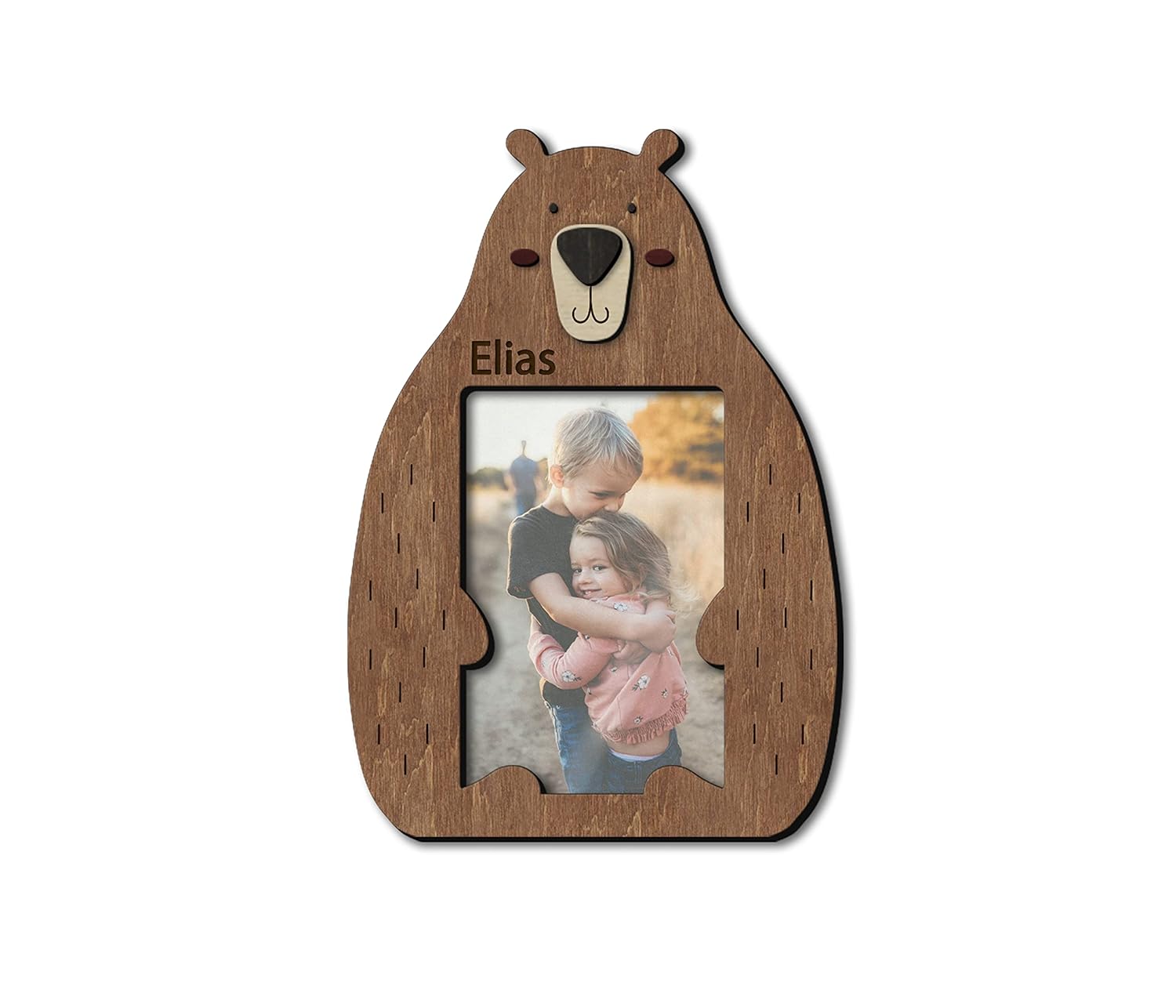 Adorable Teddy Bear Picture Frame 4x6 inch Photo Holder