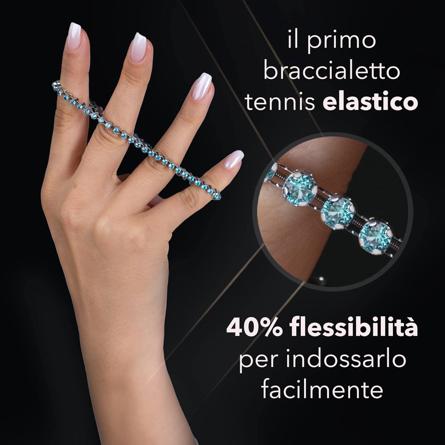 Purelei® Bracciale Surfer (oro), Bracciale Da Uomo In Tessuto E - Foto 7