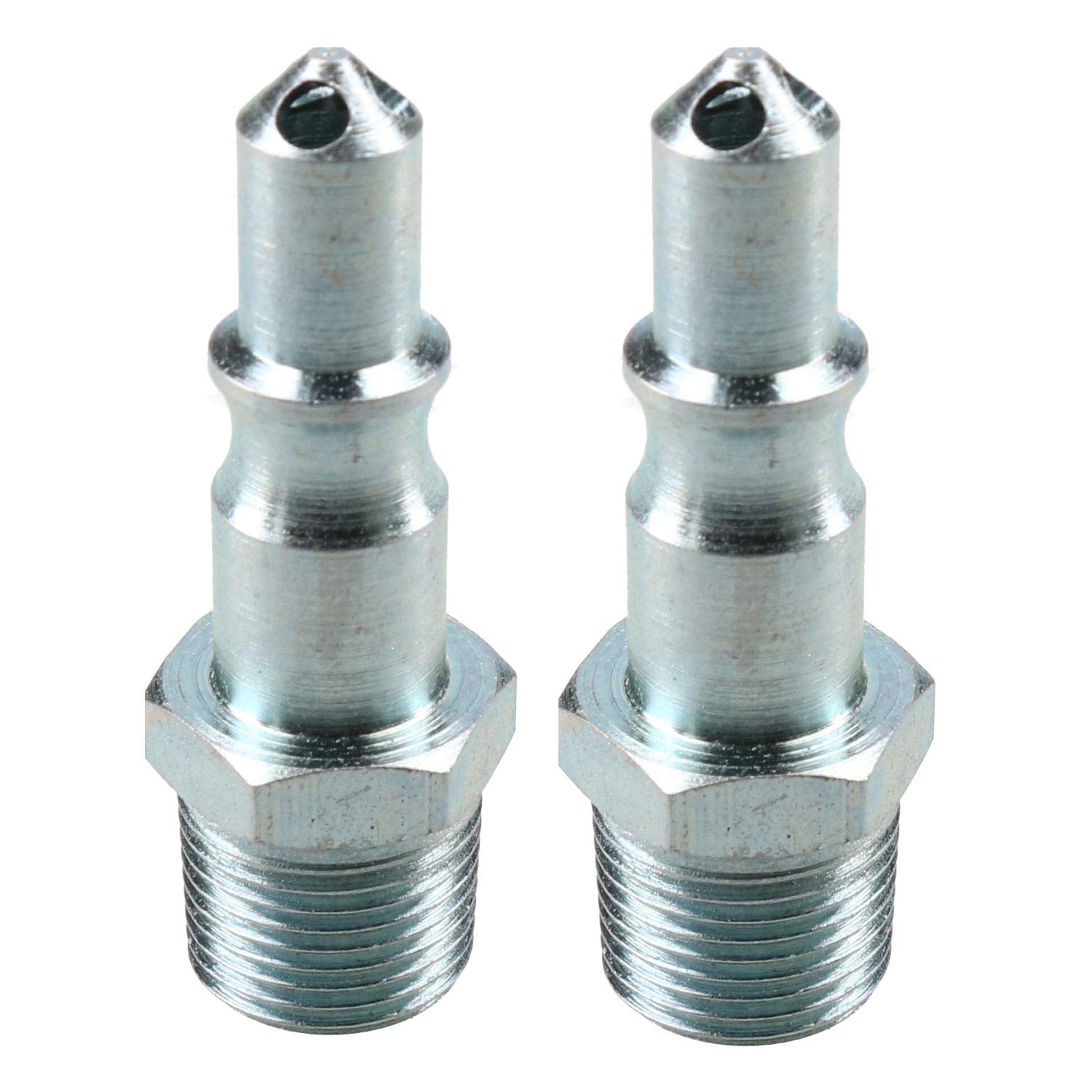 PCL 60 Series Adaptor Plug Male Thread 3/8"" BSP Air Hose Line Fitting ACA2661 x2