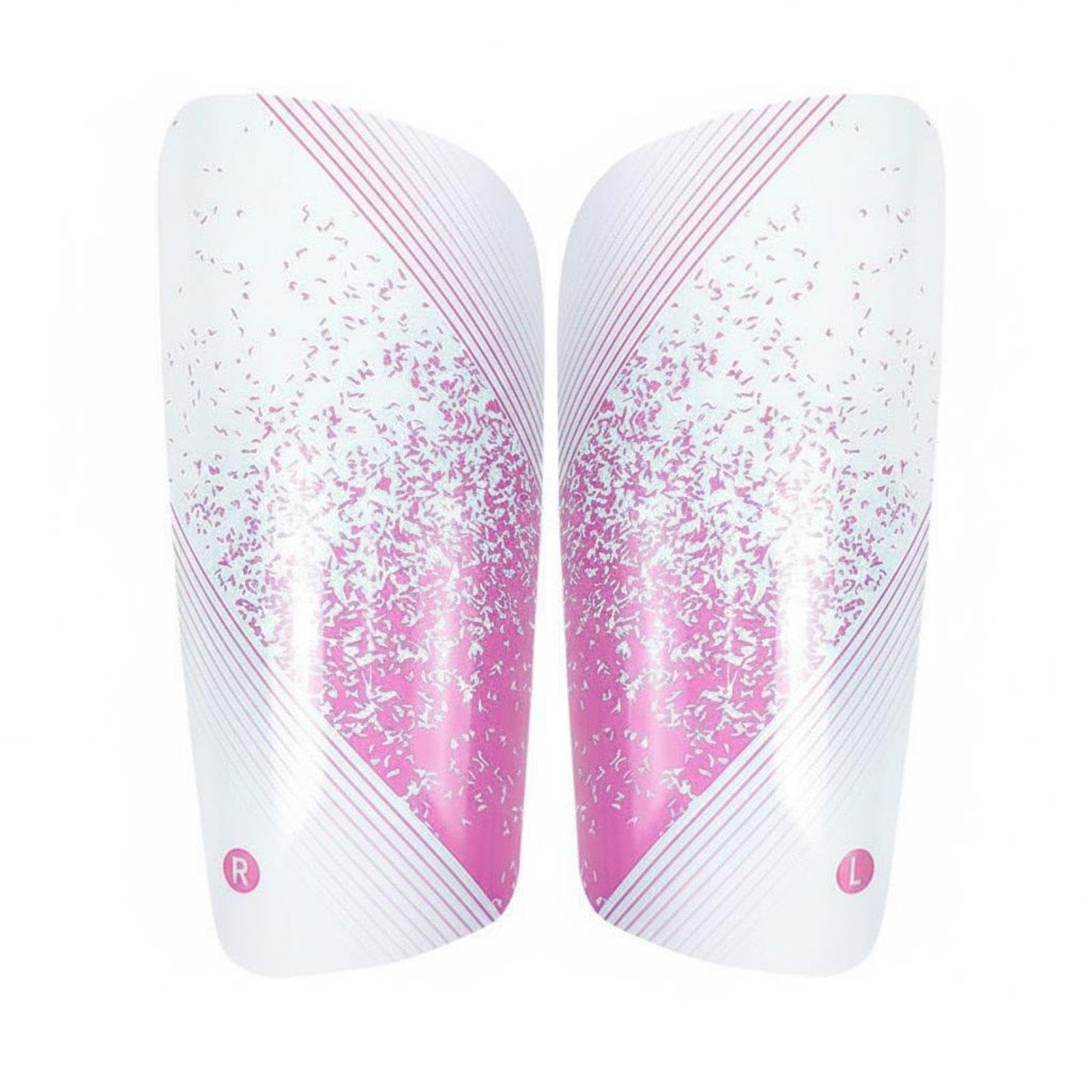 Soccer Shin Guard Thickened Shin Expert-Grade Football Leg Guard for Kids, Adults Pink White M-picture-11