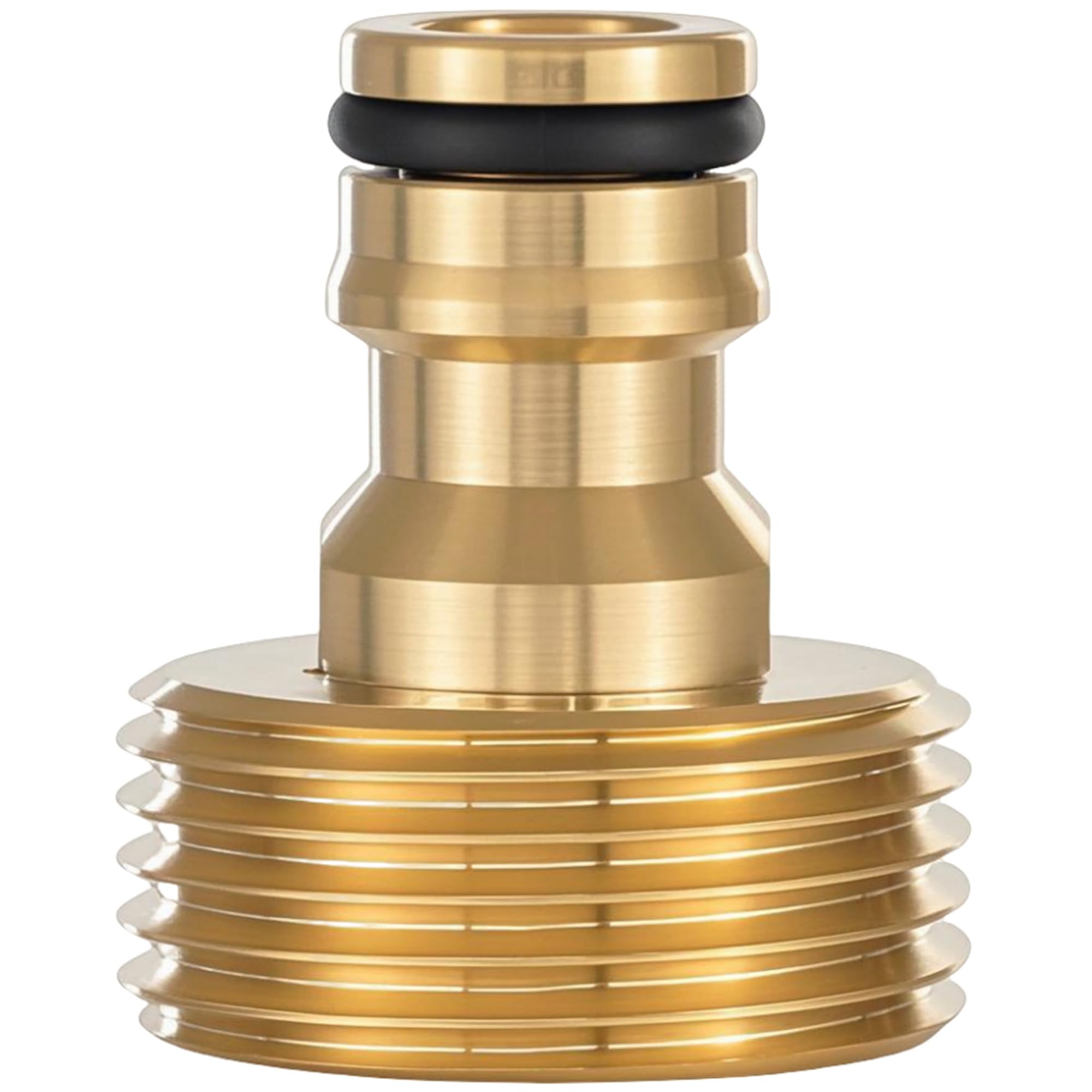 Gardena Tap Adapter with 1 Inch Male Thread and Plug-In Coupling for Garden Hose