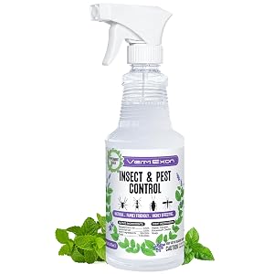 Peppermint Oil Insect Pest Control Spray 16oz Natural Plant-Based Bug Killer for Spiders Ants Flies and Other Insects