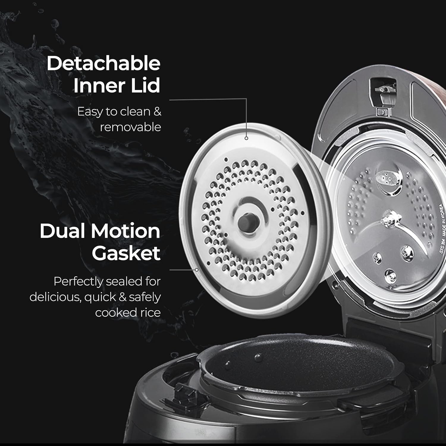 Cuckoo CRP RT0609FB Pressure Scorched Options Photo