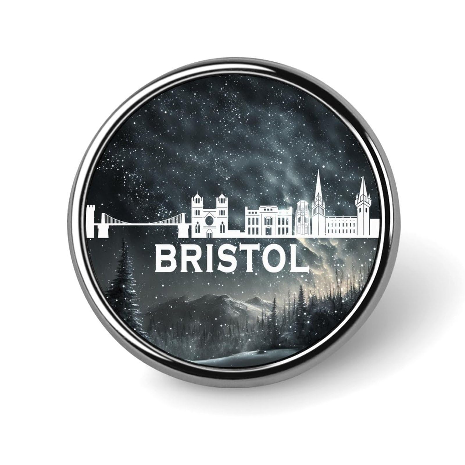 UK Coventry Skyline Emaille-Anstecknadel-Set, Nation's Hauptstadt, Souvenir-Anstecknadeln für Rucksäcke, Reisende, Anstecknadeln, Stadtstaat, helles Pin-Set für Büchertaschen