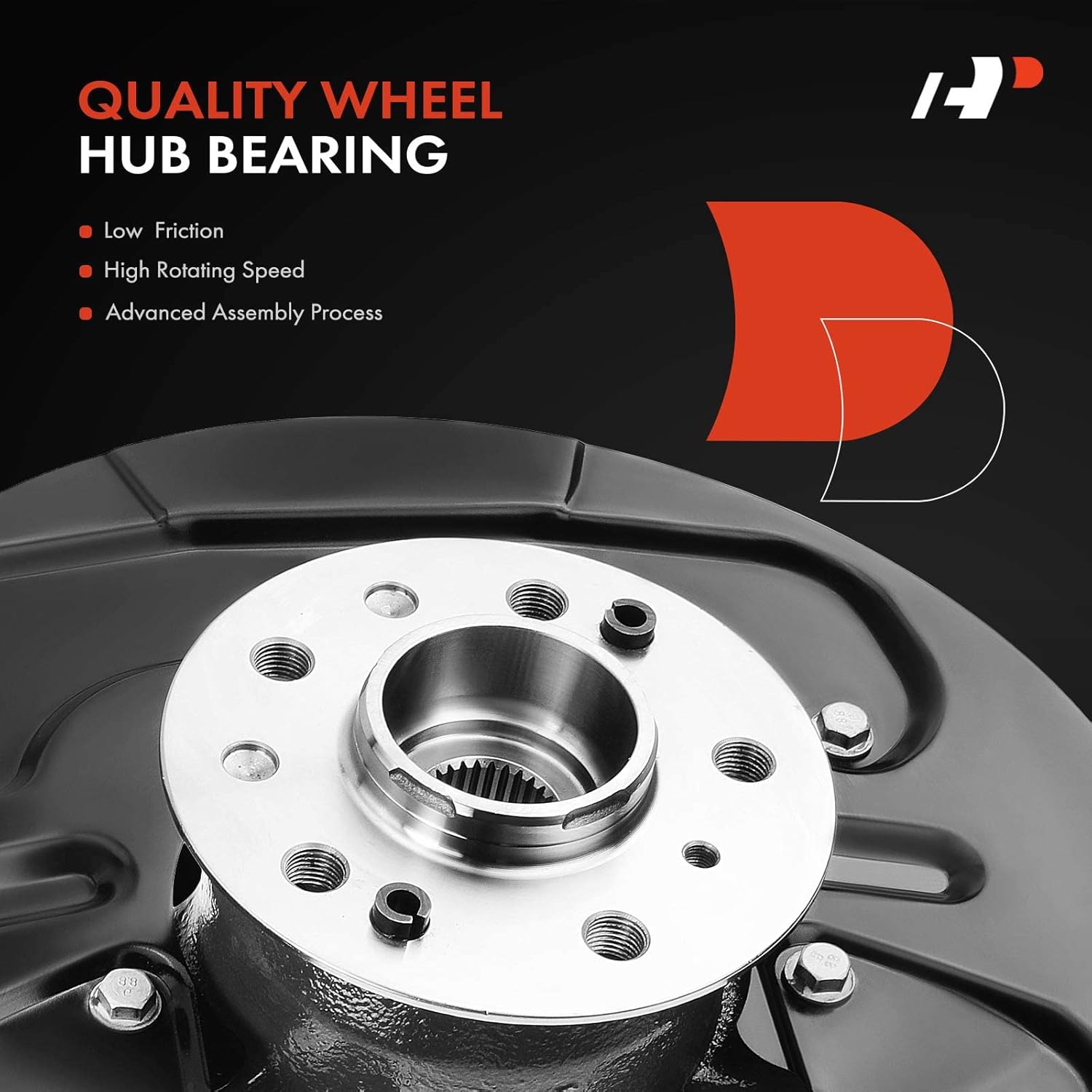 A-Premium Front Right Steering Knuckle & Wheel Bearing Hub Assembly Compatible with Mercedes-Benz ML350 2006-2011, ML320 2007-2009, ML500 2006-2007, ML550 2008-2011, GL350 2010-2012, Passenger Side
