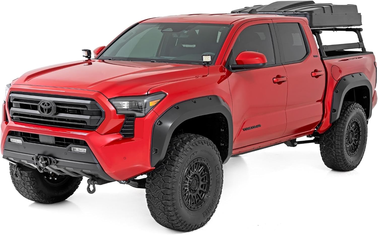 Rough Country Pocket Fender Flares for 2024 Toyota Tacoma - F-T12421