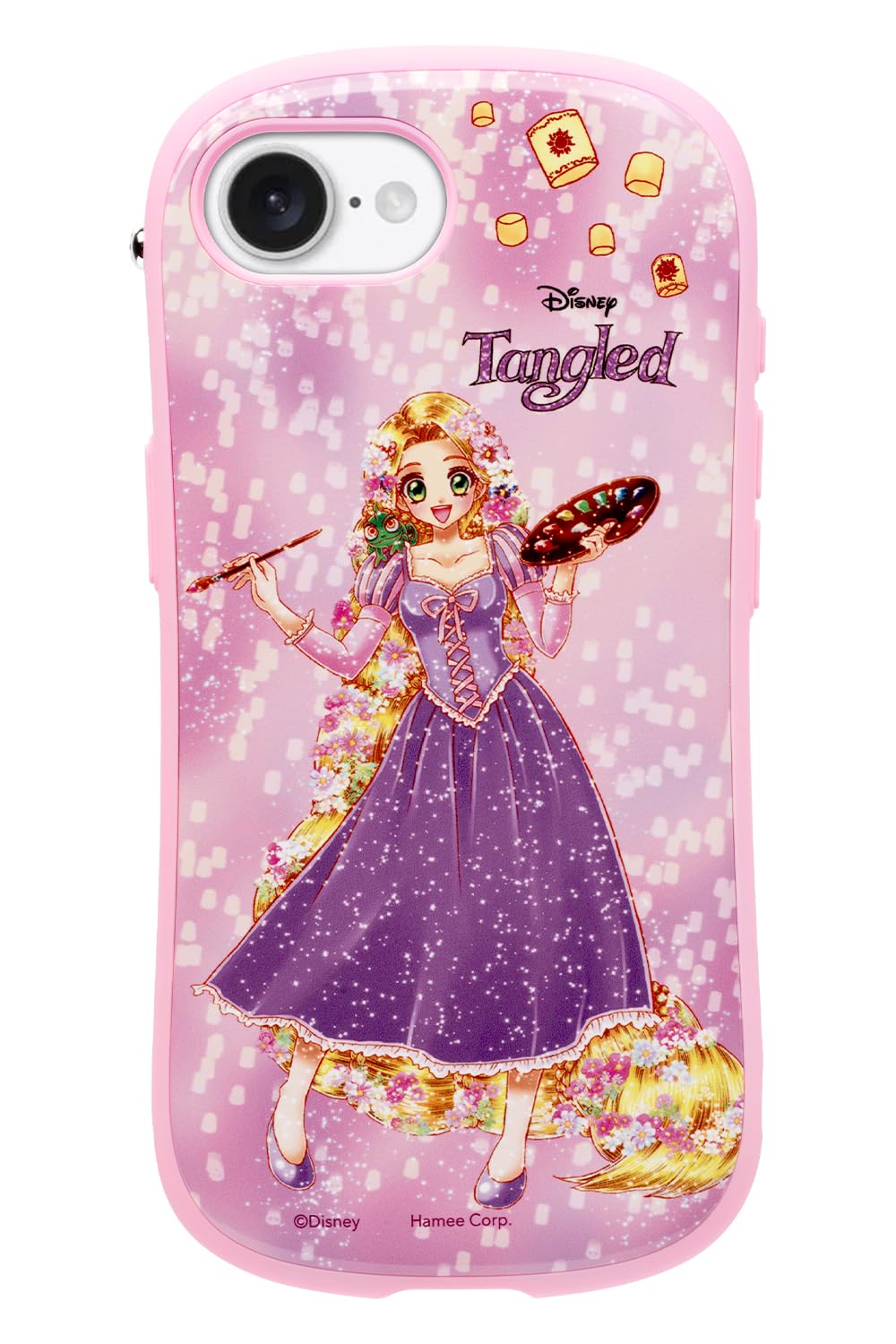 Disney 塔の上のラプンツェル　スマホケース キッズケータイ KY-41C用】『ディズニーキャラクター』/シリコン