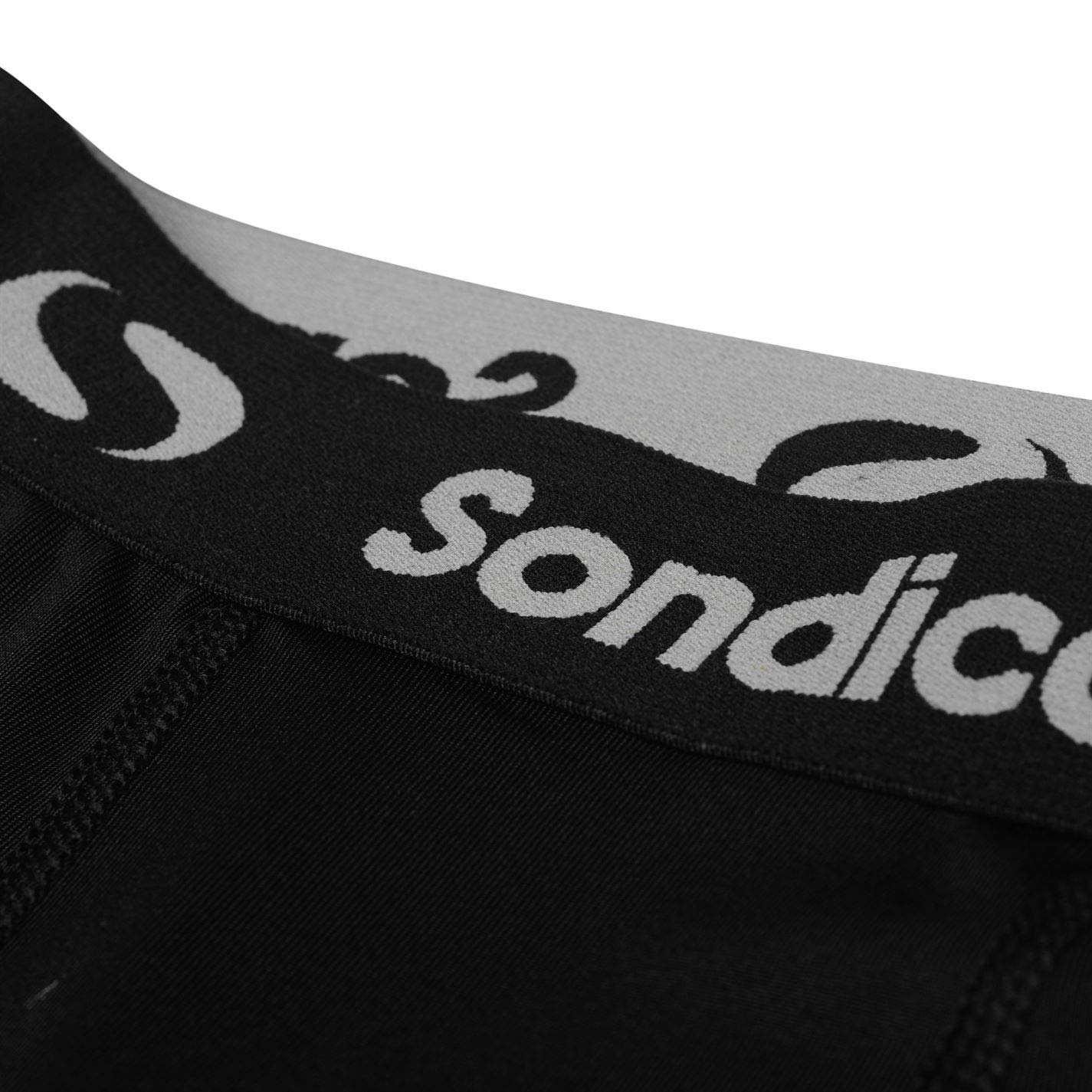 Sondico Core 6 - Pantaloncini sportivi da uomo a compressione, modello baselayer Nero M